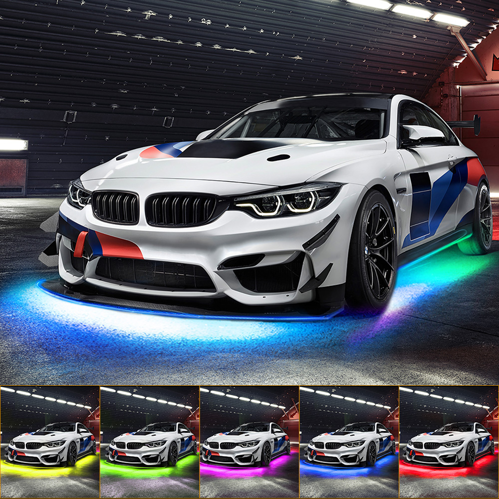 Neon LED RGB Car Underglow Bot - Rgb Hub Sync review and price