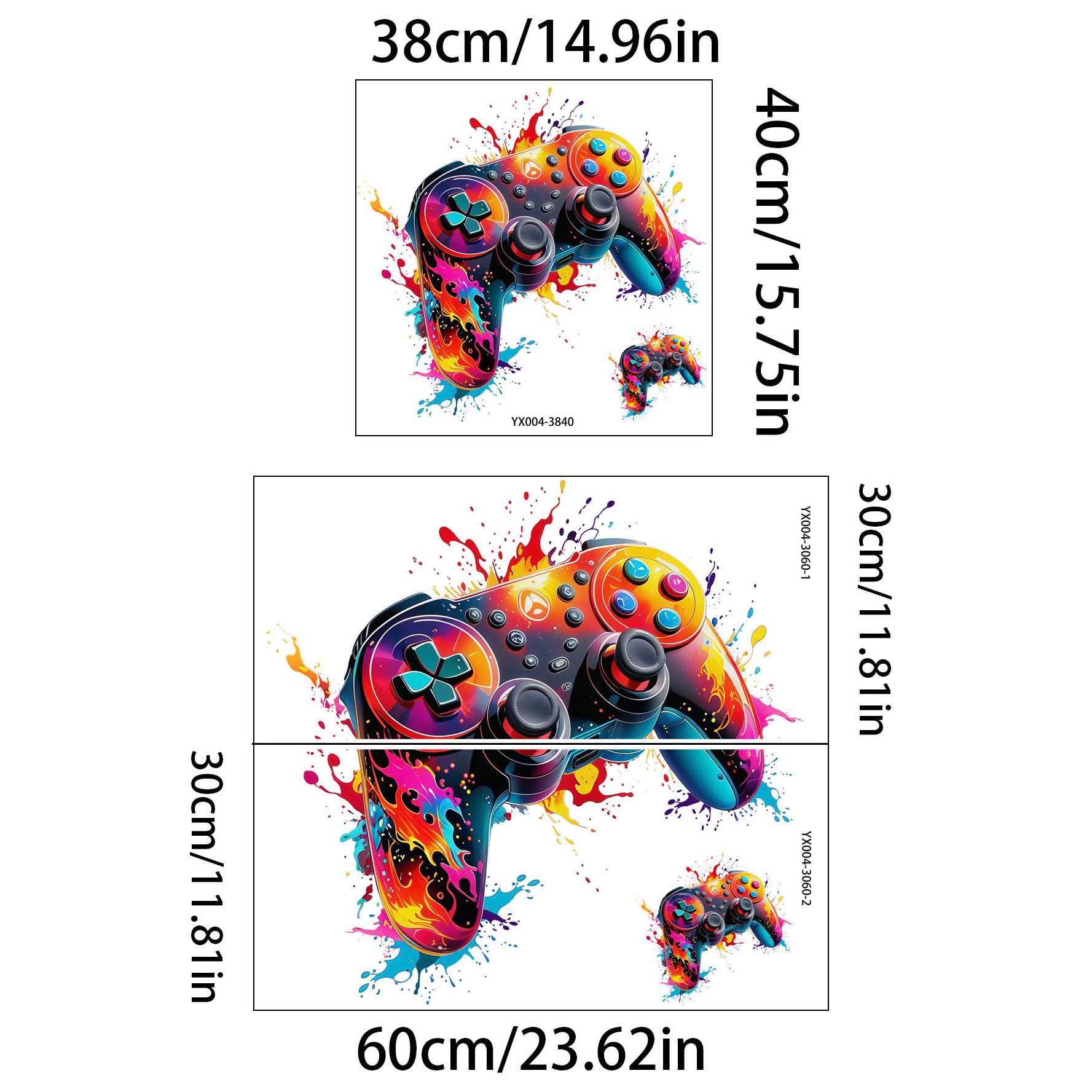 Red Flame Game Controller Wall - Gaming Accessories Wallpaper review and price