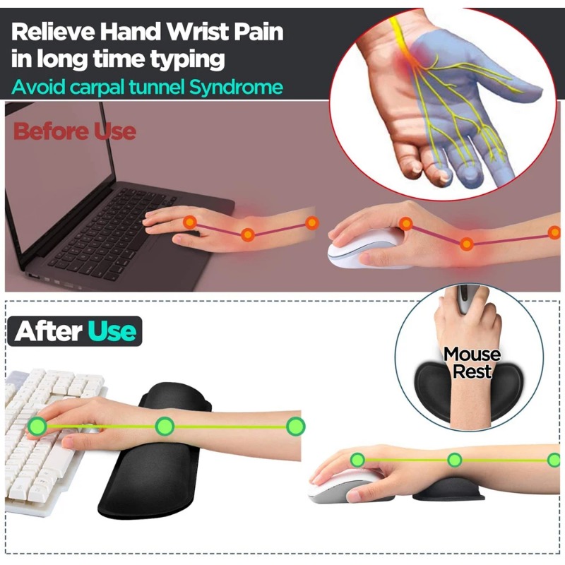 Ergonomic Keyboard Wrist Rest  - Gaming Accessories On Sale review and price