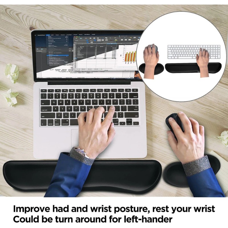 Ergonomic Keyboard Wrist Rest  - Gaming Accessories On Sale review and price