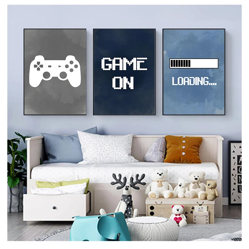 Nursery Boys Wall Decor , Gami - Gaming Accessories For Bedroom review and price