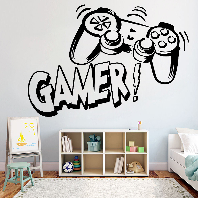 Wall Sticker for Kids Room  Vi - Gaming Accessories Wallpaper review and price