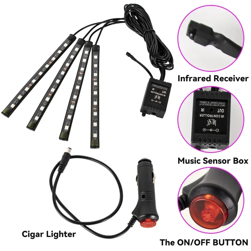 Neon LED RGB Car Underglow Bot - Rgb Hub Sync review and price