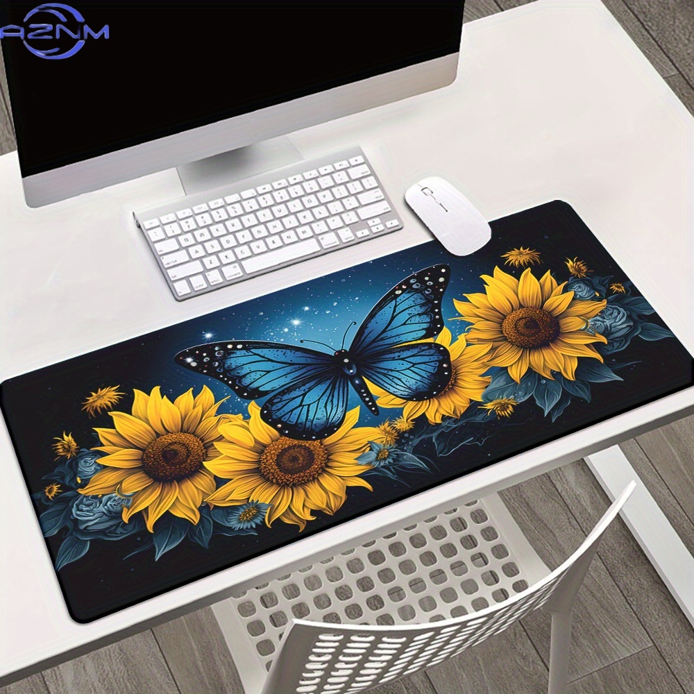 1pc  Butterfly Sunflower Stere - Gaming Accessories Wallpaper review and price