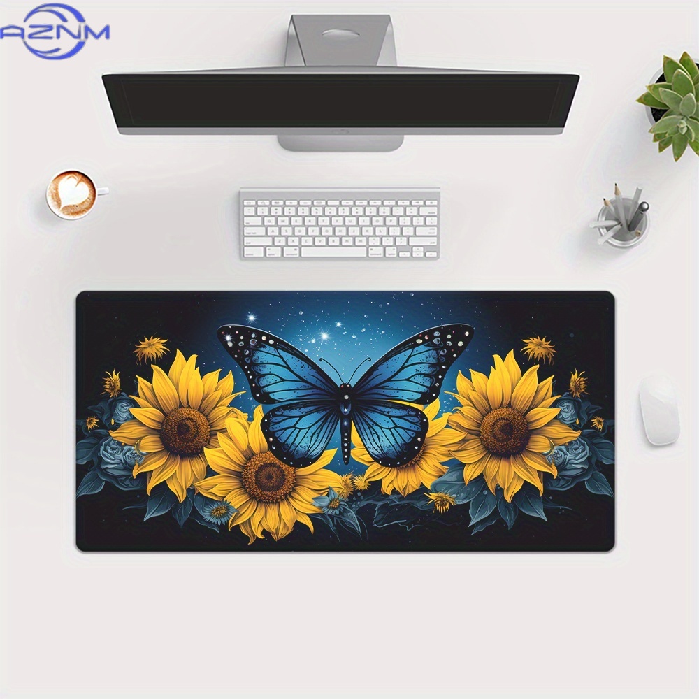 1pc  Butterfly Sunflower Stere - Gaming Accessories Wallpaper review and price